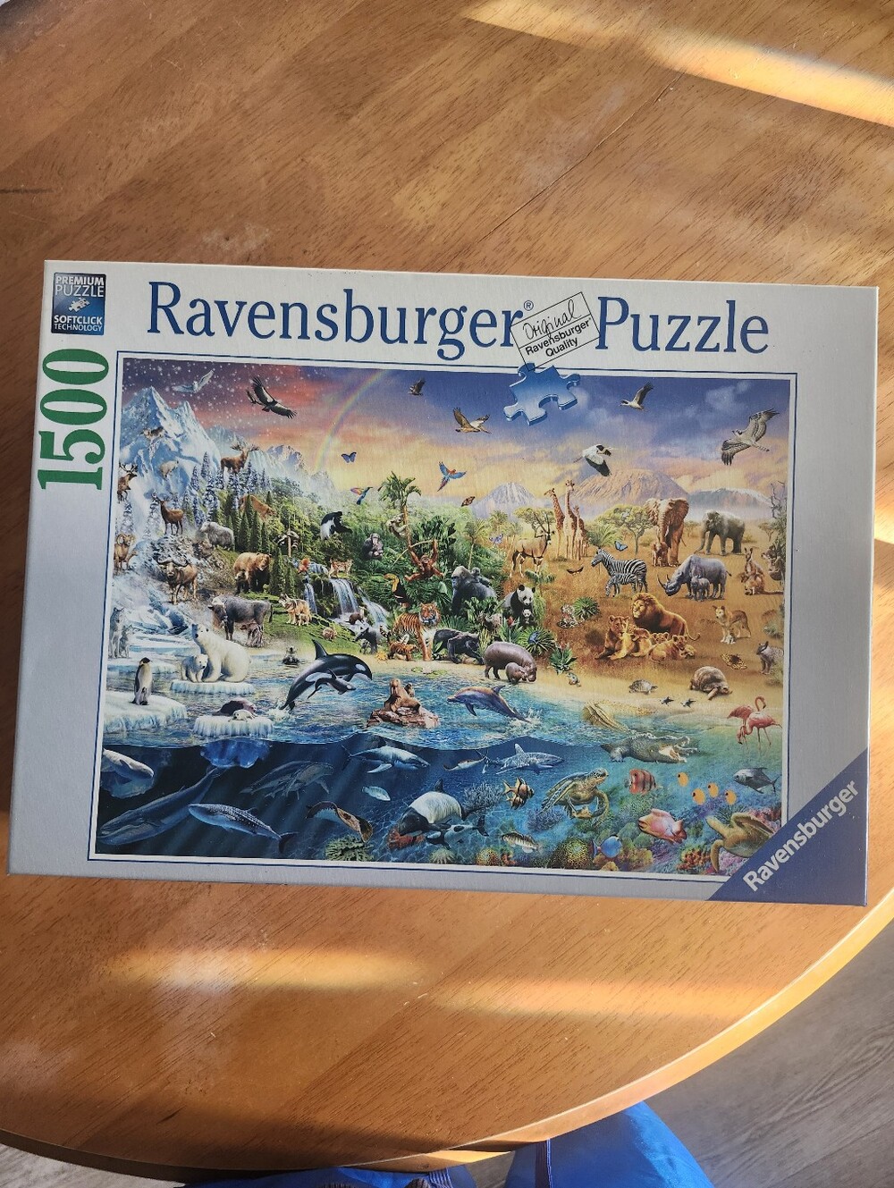 Ravensburger Jigsaw Puzzle, Our Wild World, Blue & Green